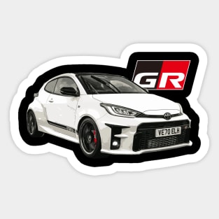 Gr Yaris Tuned Hatch Sticker